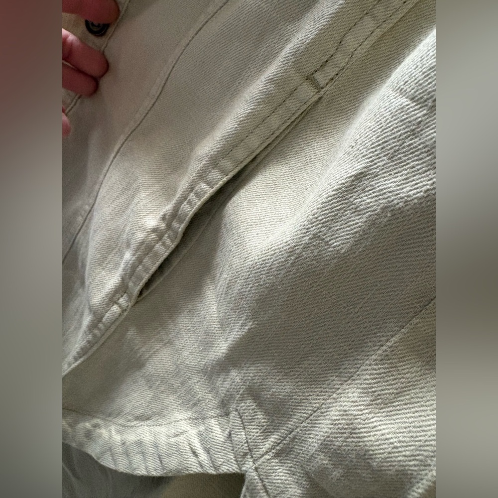 Pilcro Linen Shirt Jacket - Picture 5 of 6